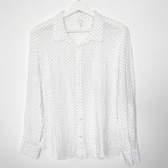 Soft Joie Tops - SOFT JOIE Mini Star Moon Print Button Down Top 